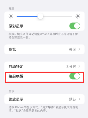 桃江苹果授权维修站分享iPhone轻点无法唤醒怎么办