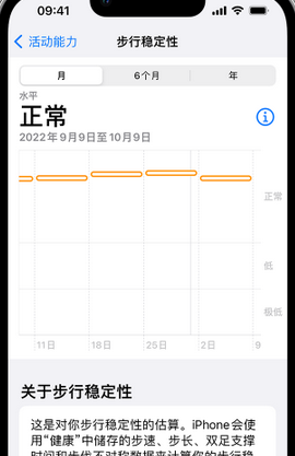 桃江iPhone手机维修如何在iPhone开启'步行稳定性通知'