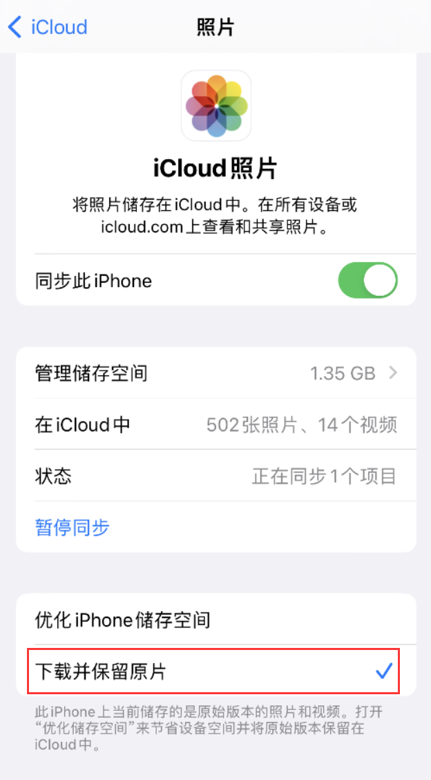 桃江苹果手机维修分享iPhone 无法加载高质量照片怎么办 